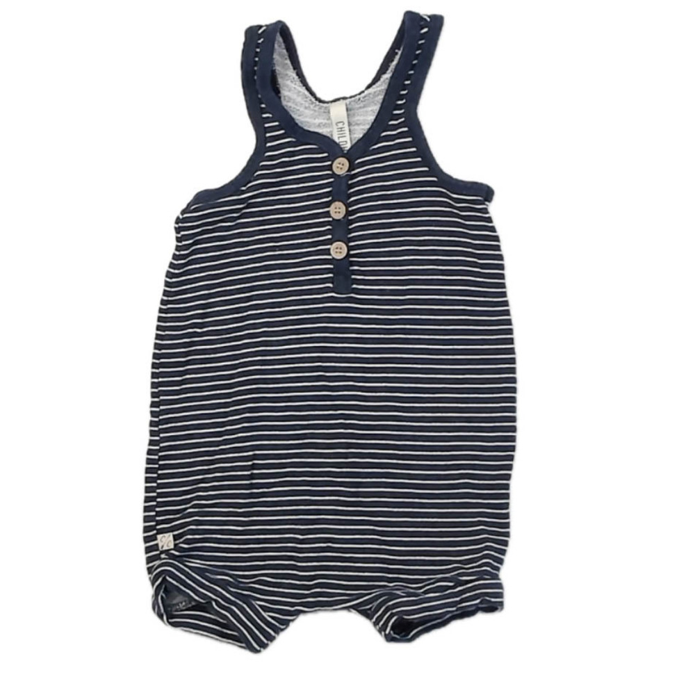 Childhoods Boys Blue Stripe Romper size: 4T